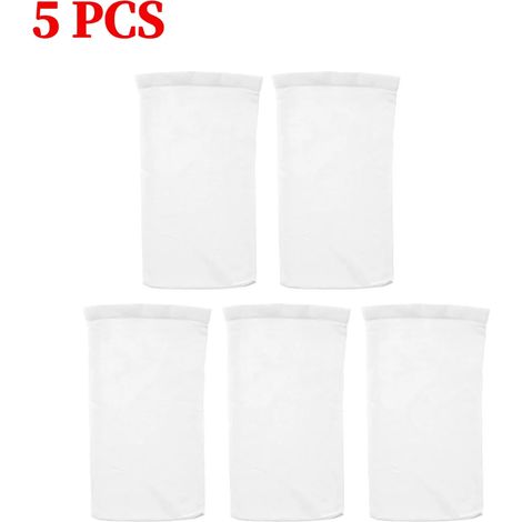 Accessoires De Piscine (5 Pièces) 30-5 Chaussettes De Rangement En Nylon Pour Écumoire De Piscine, 5 Pièces/ensemble, Filtre Anticorrosion Pour Piscine, Paniers À Déchets De Cuisine, Écumoires, Filtre