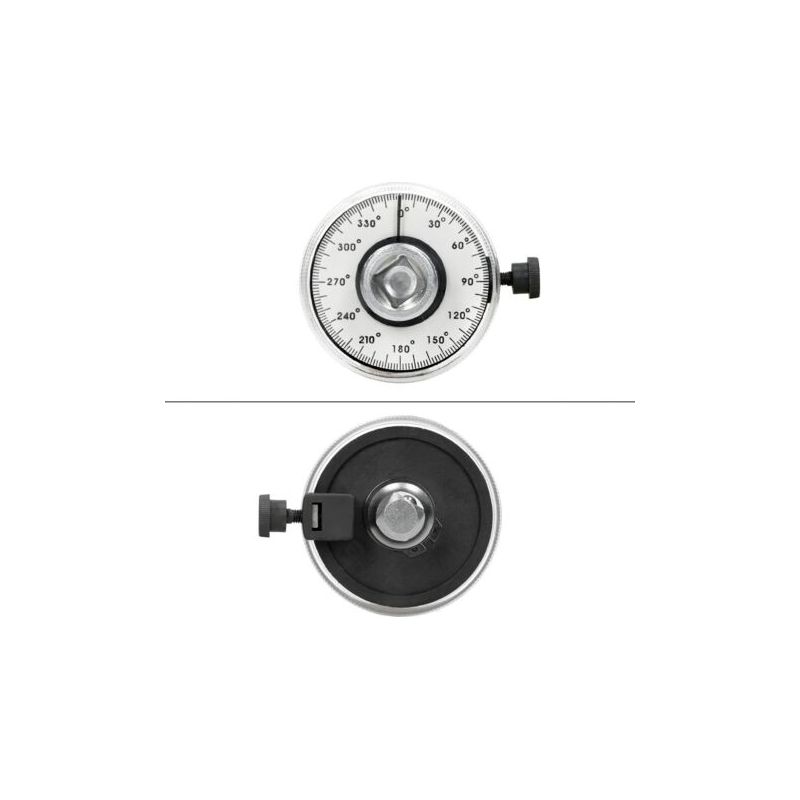 Ecd Germany 1/2" Winkel-drehmomentschlüssel Mit Winkelmesser, Drehmomentanzeiger Und Winkelmesser Für Rotation, Werkstattwerkzeug, Kfz-einstell- Und Automatische Messung