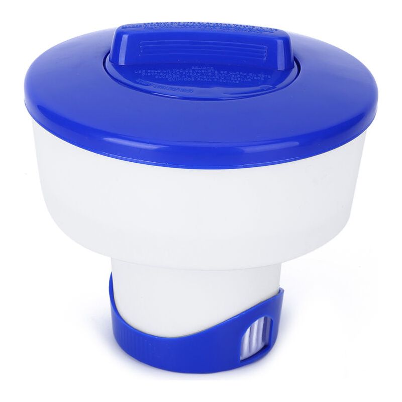 20 Cm Großer, Robuster, Automatischer, Schwimmender Chemikalienspender Aus Pvc Für Pools Und Spas.