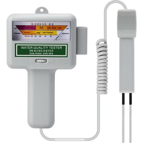 Testeur Ph Chlore Piscine Lcd Pour Spa Eau Analyse Qualité Portable Mesure Précise