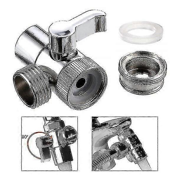 Wasserhahnadapter Kuchenspulenverteiler Umstellventil Wasserhahnanschluss Fur Wc Bidet Dusche Kuchenzubehor