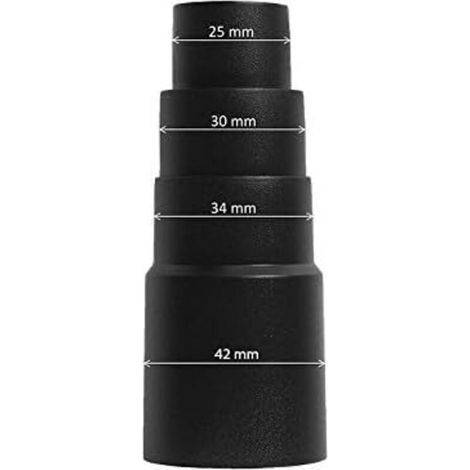 Adaptateur/réducteur Pour Outil Aspiration Poussière Par Exemple Pour Ponceuse, Scie Sauteuse, Scie Circulaire, Scie Circulaire De Table, Ponceuse Vibrante, Ponceuse Excentrique, Perceuse, Etc.