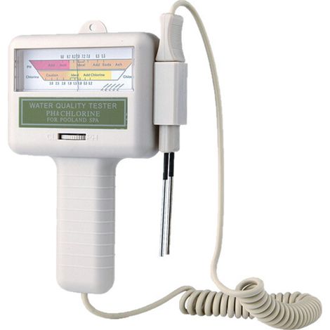 Wasserqualitätsprüfgerät Wasserqualität Tester Ph Wassertestgerät Ph Chlor Chlormessgerät Messgerät Wassertester Für Pool Spa Schwimmbad Teich Aquarium Trinkwasser