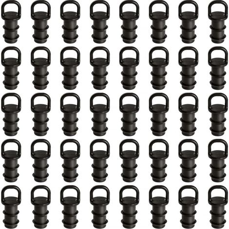 Lntyq 40 Stück 16 Mm Tropfbewässerungs-fittings, Tropfbewässerungs-endkappen, Tropfbewässerungssystem-adapter
