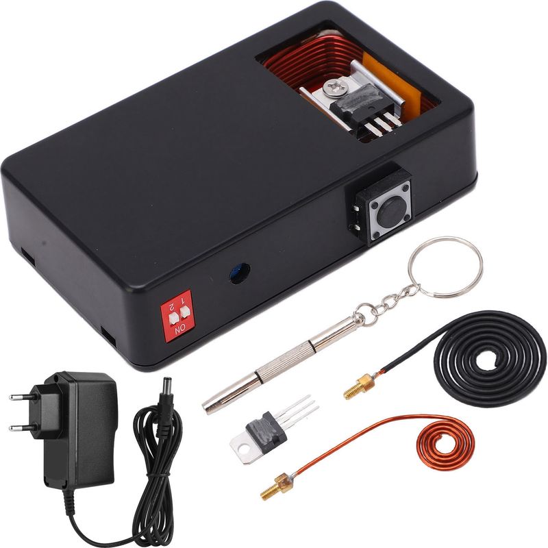 150-mhz-elektromagnetischer Impulsgenerator, Pem-sender, Variable Frequenz 100–220 V Ac, Eu-stecker, Schwarz