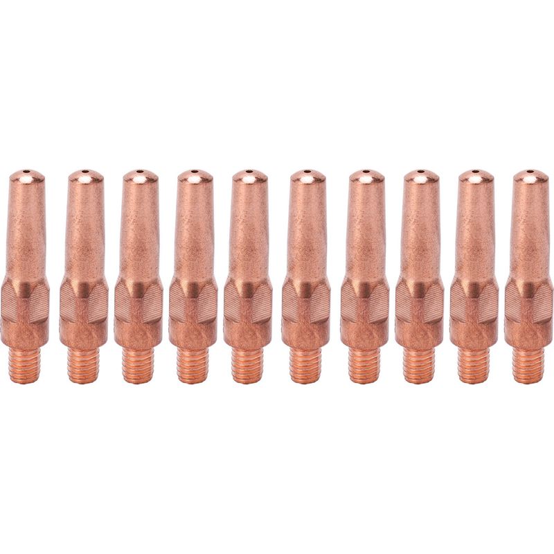 10 Stück Leitfähige Kupferkontaktspitzen, Brennerdüsen, Lötzubehör, 8,8 X 40 X 1,2 Mm