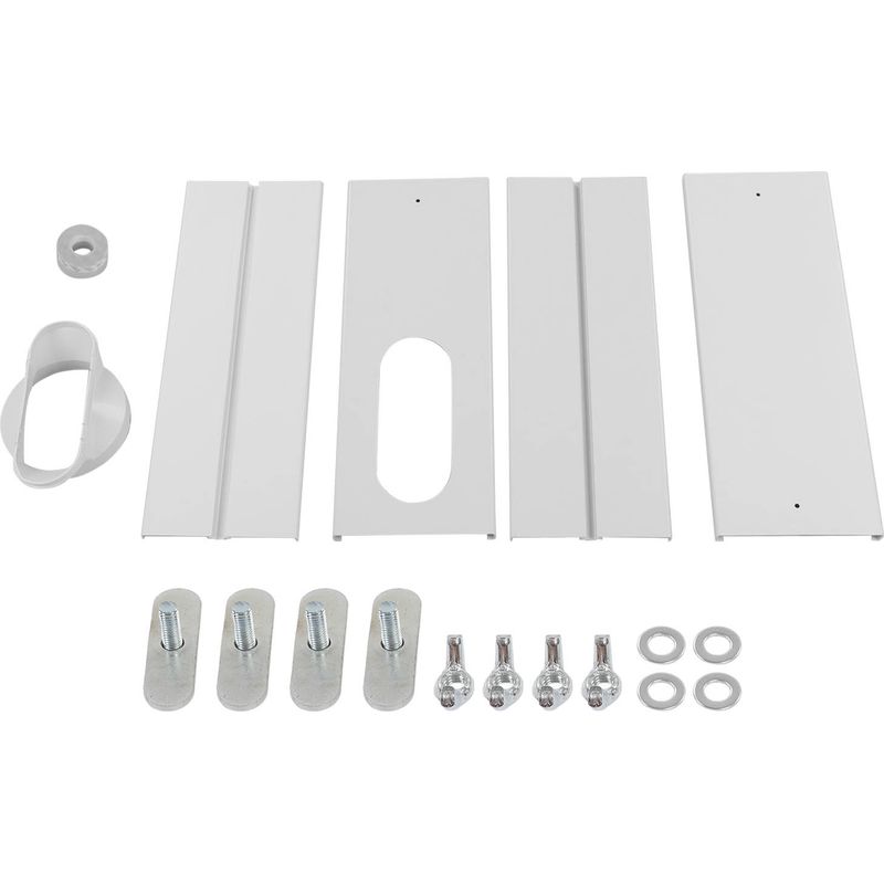Tragbares Klimaanlagenset Mit Verstellbarem 150/130-mm-schiebefensteradapter Und Klimaanlagen-lüftungskanal