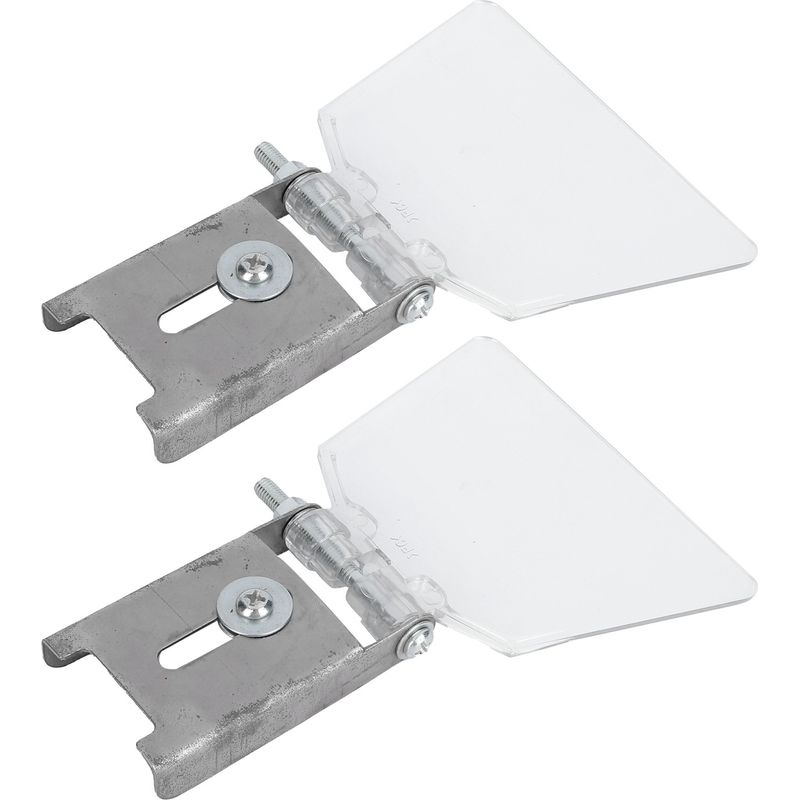 2 Schutzscheiben Für Tischschleifmaschine, Gehäuse Aus Edelstahl 304, Sicherheitszubehör