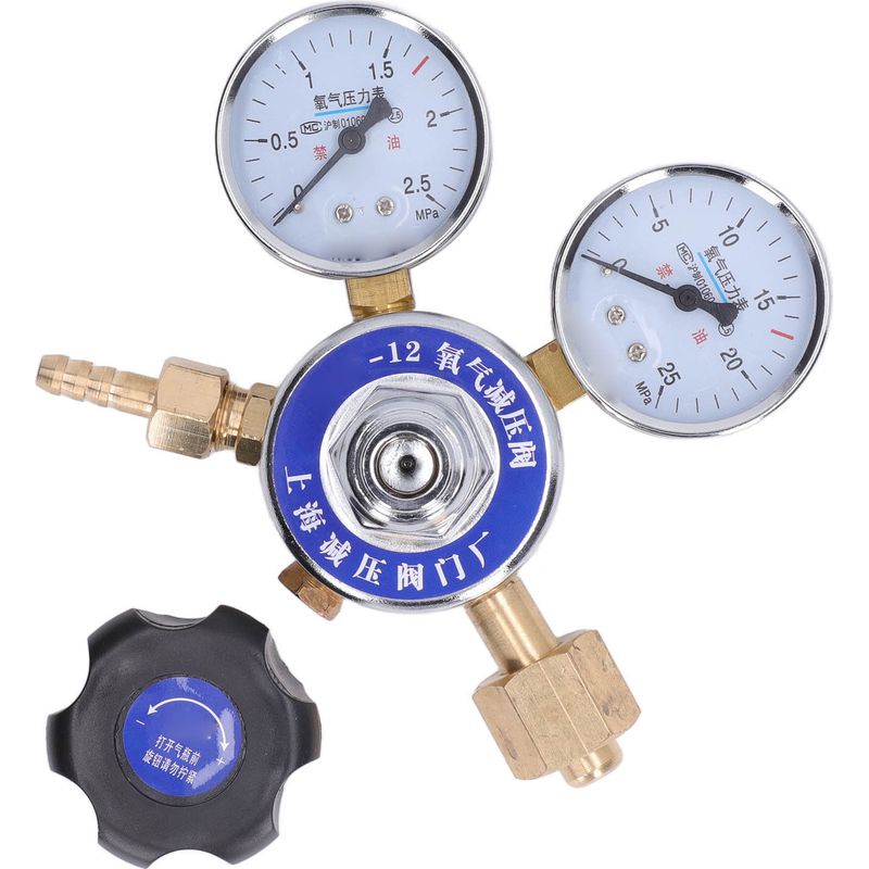 Sauerstoffregler-manometer 2,5 Mpa Stahlgasflasche Labor Wissenschaftliche Forschung