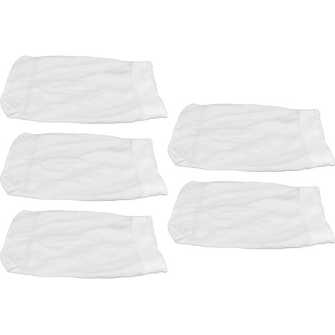 Lot De 5 Chaussettes Élastiques De Rechange Pour Skimmer De Piscine Et Spa.