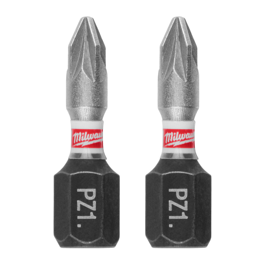 Schraubbit Milwaukee Pz1 25 Mm 3er Pack Stoßzone Laserhärtung