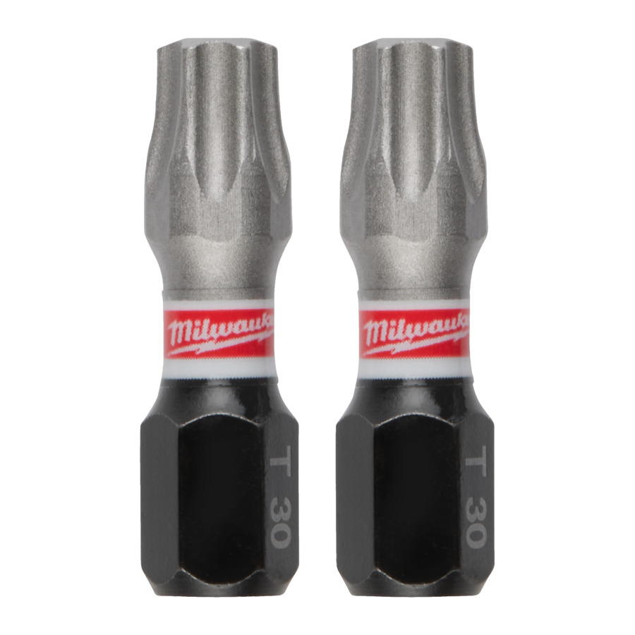 Schrauberbit Milwaukee T30 25 Mm 3 Stück Lasergehärtet Schockzone
