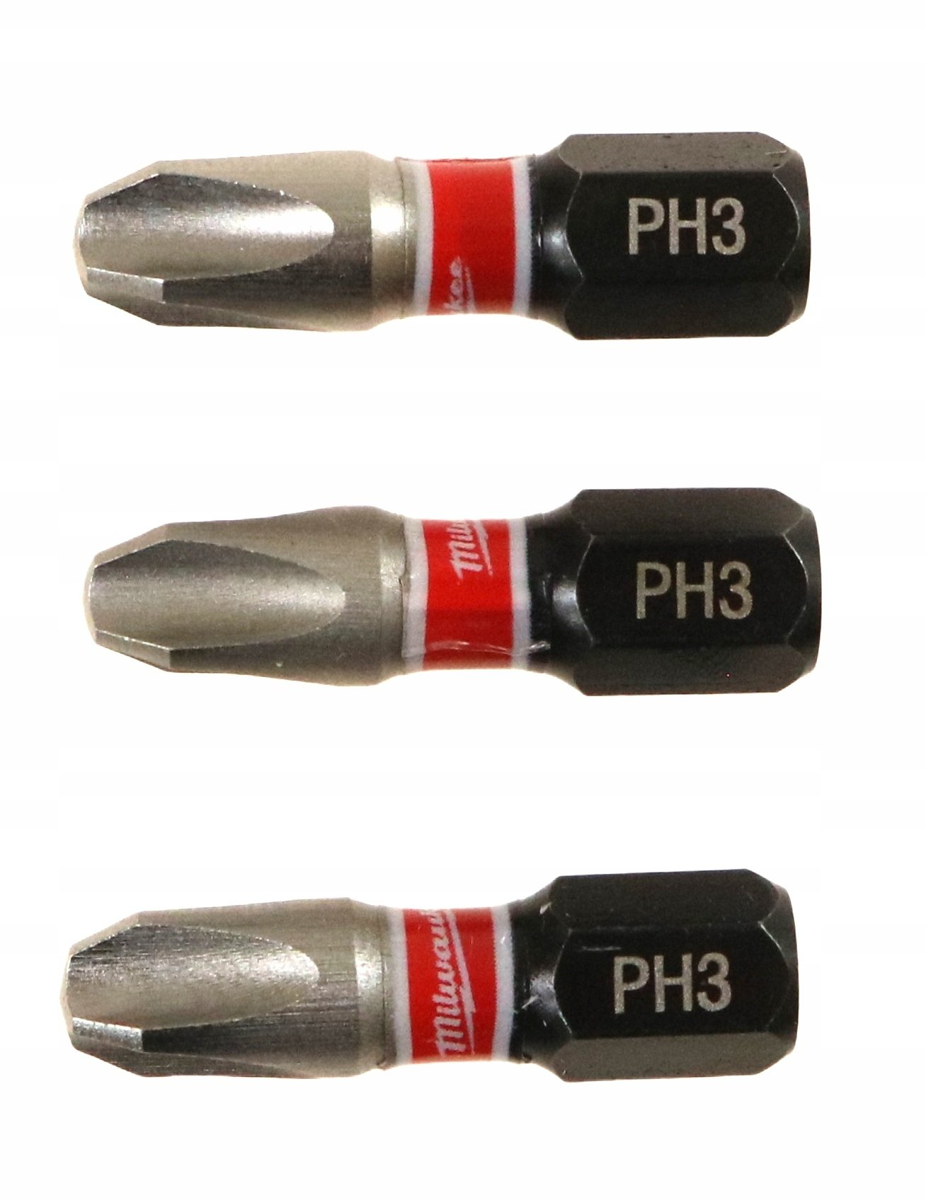 Schraubbit Milwaukee Ph3 X 25mm Lasergehärtet Schockzone