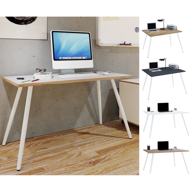 Holz Schreibtisch Bürotisch Salia 110x80