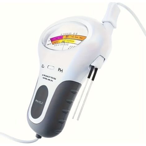 Testeur Numérique Portable Pour Piscine Et Aquarium - Mesure Précise Du Ph Et Du Chlore, Analyse De La Qualité De L'Eau Facile Et Rapide
