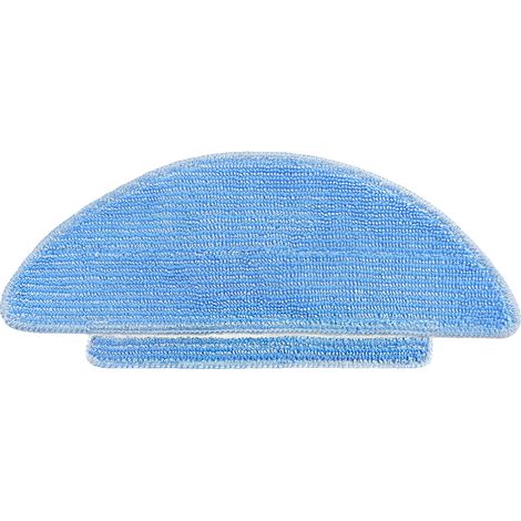 Bravix Lot De 4 Chiffons De Rechange Réutilisables Pour Tikom L9000, Lubluelu Sl60, Accessoires D'Aspirateur Robot