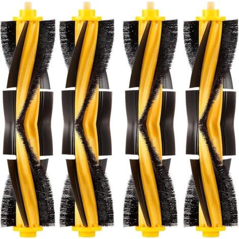 Alliandisforehill (4 Pices) N10 Brosses Rouleaux Brosse Principale Pices De Rechange Pour Robot Aspirateur Ecovacs Deebot Ozmo N10 N10 Plus 920 950 T8 Aivi Max T9 T5 N5 N7 N8+ N8 Pro Dx55 Dx93 Dj65