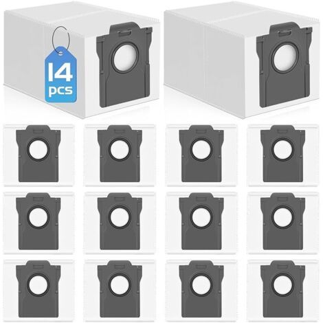 Alliandisforehill 14 Sacs Poussire Pour Dreame L10s Ultra Gen 2 / X50 /x40 Ultra /l40s /l10s Pro Ultra Heat/ L40/ L50 Ultra/mova E30 Ultra / P50 Ultra / V50/ Z50 Ultra/ X30 Ultra Sacs Rechange