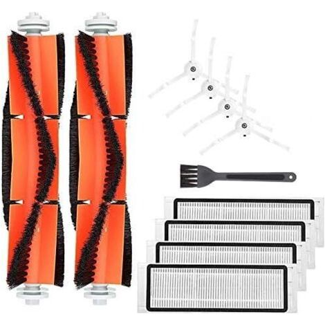 Alliandisforehill11 Pcs Accessoires De Rechange Pour Robot Aspirateur Xiaomi Mi, Robot Roborock S50 S51 S55 S6, Pièces De Rechange, Brosse Et Filtres Pour Aspirateur