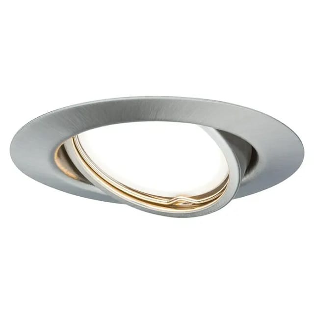 Paulmann - 93412 Base Einbauleuchte Led Gu10 5 W Eisen (gebürstet)