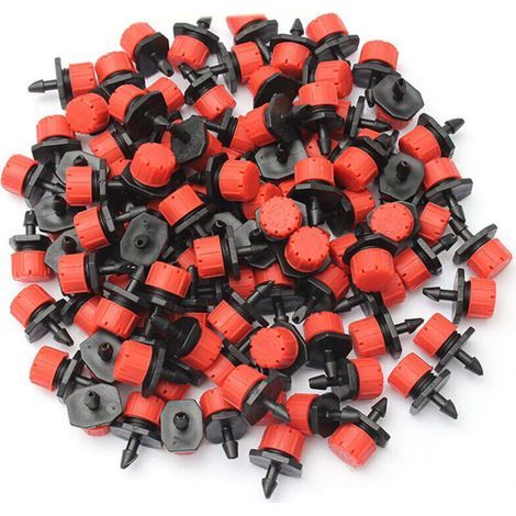 200 Pcs Irrigation Goutte À Goutte, Buses De Pulvérisation Réglables Pour Système D'Irrigation Goutte À Goutte Pour Pelouse, Jardin, Jardin D'Herbes Aromatiques Et Plus Encore