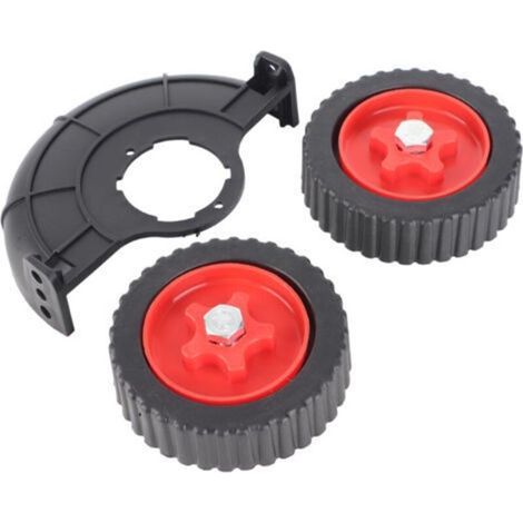 Roues Auxiliaires Pour Tondeuse À Gazon Petite Taille - Accessoire De Jardinage Pratique-