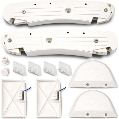 Kit De Nettoyage De Piscine Avec Lunette Avant Et Arrière Axv604whp, Rabat Axv434whp, Chaussures De Pod Axv414p, Remplacement Pour Nettoyeur De Piscine Hayward, Kit D'Entretien Combiné