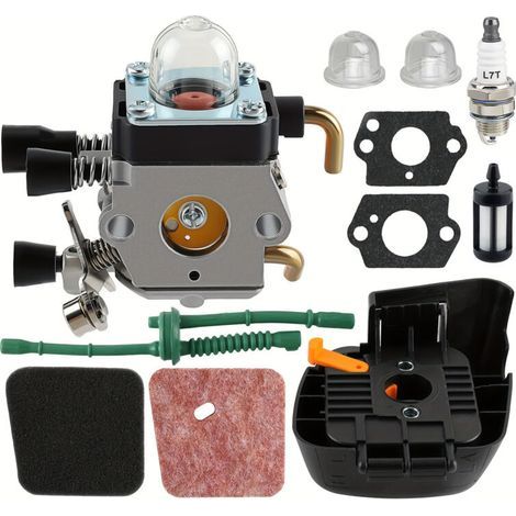 C1q-s66 C1q-s71 Carb Fs55 Carburateur Kit Avec Filtre À Air Bougie D'Allumage Pour Stihl Weed Eater Fs38 Fs45c Fs45l Fs46 Fs46c Fs55c Trimmer Parts