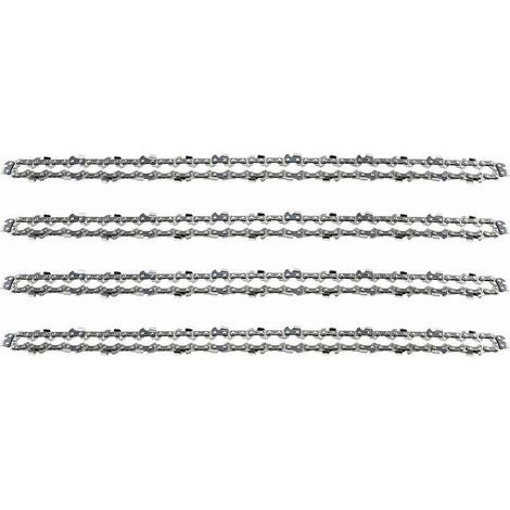 Lot De 4 Chaînes De Tronçonneuse Pour Guide Chaîne De 18