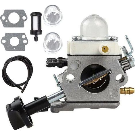 Kit Carburateur C1m-s261b Pour Stihl Bg86 Sh56 Sh56c Sh86 Sh86c Bg56 Avec Joint Et Tuyau