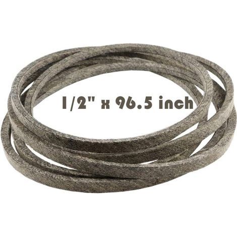 Courroie D'Entraînement Pour Tondeuse À Gazon – Longueur 96.5' – Largeur 1/2' – Fabriquée En Kevlar Pour Durabilité Accrue - 954-04060b