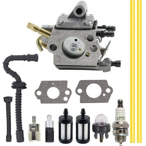 Carburateur Pour C1q-s258 Carburateur Pour Tronçonneuse Stihl Ms192 Ms192t Ms192tc, Bougie D'Allumage,tuyau De Carburant, Tuyau D'Huile