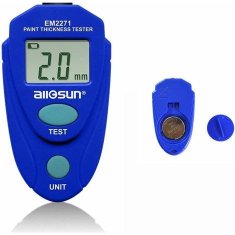 Jauge D'Épaisseur Compteur D'Épaisseur De Peinture Compteur D'Épaisseur De Peinture Pour Outil Automobile De Voiture Données D'Étalonnage Numérique Automatique Tenir Mini Taille Avec Écran Lcd