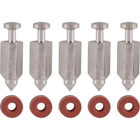 Kit De Réparation De Joint De Siège D'Aiguille De Soupape À Flotteur De Carburateur Pour Moteurs Verticaux Briggs Stratton 398188, 281144, 299096, 394681, 83400 5 Cv Et 6 Cv, Lot De 5