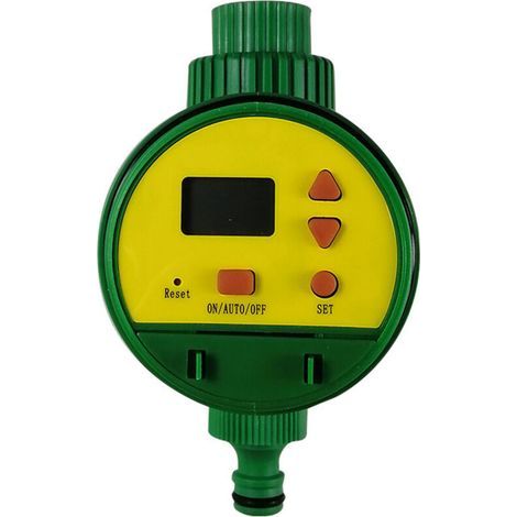 Programmateur Arrosage Automatique, Minuterie D'Irrigation Avec Écran Lcd En Abs, Contrôleur De Système D'Arrosage Intelligent Pour Arroseur De Gazon, Serre Et Plus