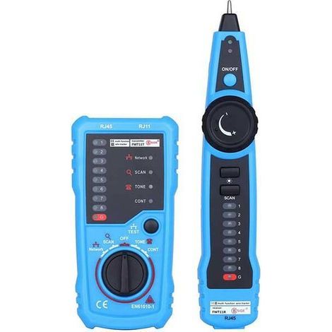 Testeur De Câble Réseau, Détecteur De Ligne Rj11 Rj45, Traqueur De Fil Multifonction Avec Sonde, Collation De Maintenance De Câble Réseau Ethernet Lan, Test De Ligne Téléphonique