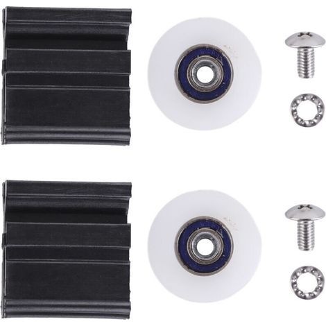 Kit De Roulettes De Porte De Serre Haut De Gamme - Roues De Rechange, Pièces Et Quincaillerie Pour Hall D'Entrée - Accessoires De Haute Qualité Pour Portes Coulissantes Sans Effort