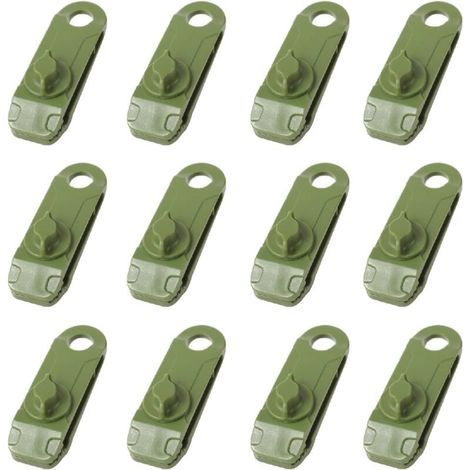 Pinces De Bâche Clips De Tente De Camping En Plastique Petite Pince À Oeillets Pour Auvent Toile D'Ombrage De Jardin Activités De Plein Air