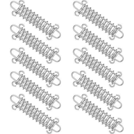 Lot De 10 Ressorts De Tension En Acier Inoxydable Pour Tente, Auvent, Tendeur De Corde