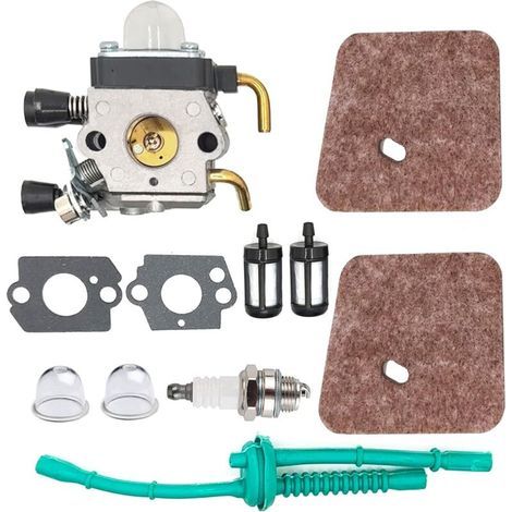 C1q-s97 Kit Carburateur Avec Conduite, Filtre – Pour Stihl Fs38, Fs45, Fs55 – Coupe-herbe