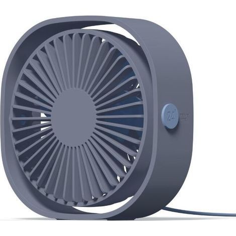 Ventilateur Usb, Mini Ventilateur, Ventilateur Silencieux, Ventilateur Usb Silencieux Portable 3 Vitesses Réglables Usb, Ventilateur Usb Pour Camping, Bureau, Sport, Voyage, Alimenté Par Usb (bleu)