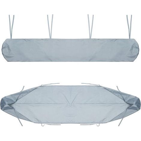 Sac De Protection Pour Store Banne, 4m Housse De Protection Anti-poussière Pour Auvent De Terrasse Gris Housse De Rangement Pour Auvent De Terrasse, Protection Imperméable En Hiver
