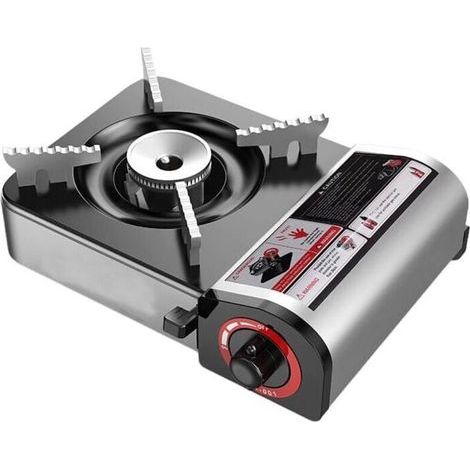 Mini Réchaud À Cassette Portable Petit Réchaud À Cassette Compact Ultralight Disaster Tabletop Mini Réchaud D'Extérieur Portable Réchaud Polyvalent Compact Réchaud Simple Compact
