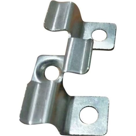 Clips De Fixation Pour Terrasse Composite – Lot De 100 Pièces En Acier Inoxydable, Hauteur 1 Cm, Système Invisible