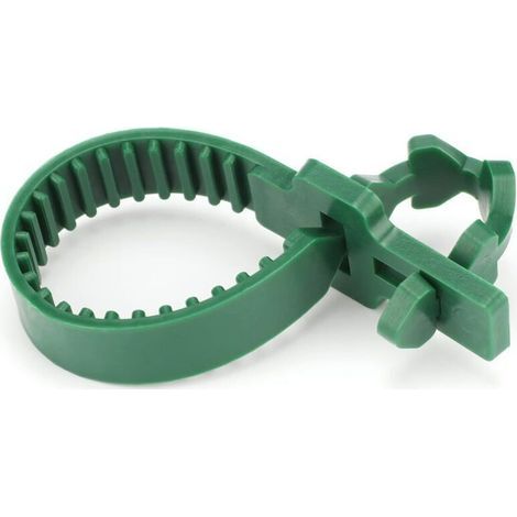 10 Pièces 24 Cm Robuste En Caoutchouc Souple Plante Arbre Sangles Réglable Emboîtement Jardin Attaches Pour Arbuste Rose Plante Arbre Support
