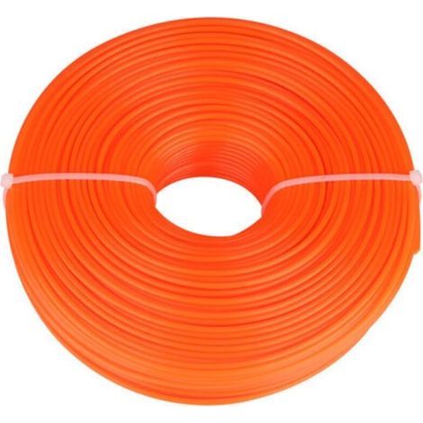 Fil De Coupe En Nylon Ronde Pour Tondeuse 2.4mm, Longueur 120m -
