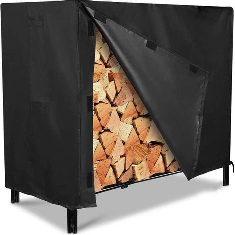 Couvertures En Bois Pour Bois De Chauffage, Couverture Imperméable Pour Porte-bûches,housse Imperméable Et Robuste Pour Porte-bûches, Housse De Protection Coupe-vent, Fournitures D'Extérieur Réglab