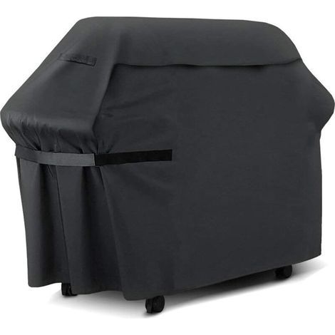 Housse De Protection Pour Barbecue 145 X 61 X 117 Cm, Résistante À La Poussière, À La Pluie Et Au Soleil, En Tissu Oxford 210d, Avec Poignée