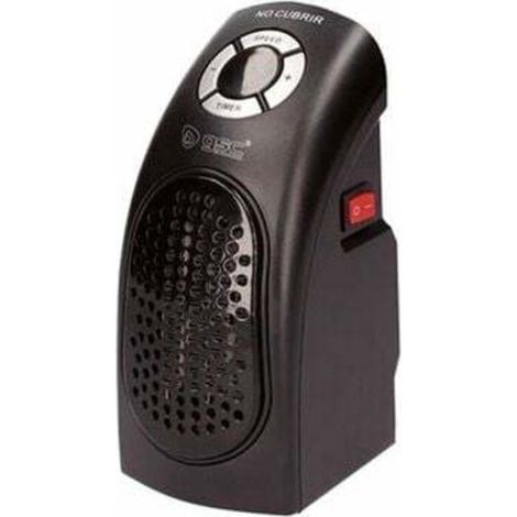 Mini Radiateur Rechargeable 400w – Noir