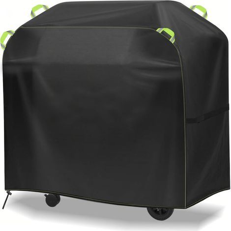Housse De Barbecue Imperméable Générique,tissu Oxford Résistant Aux Déchirures ,avec Poignée Réfléchissante, Pour Protection Extérieure